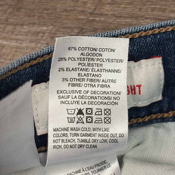 SOLD IN STORE Lucky Brand Sweet High Rise Straight Jeans 2/26A - Picture 8 of 11
